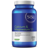 Sisu - Supplements - Calcium & Magnesium 1:1, 200 Each