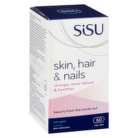 Sisu Sisu - Skin, Hair & Nails  Vegetarian Capsules, 60 Each