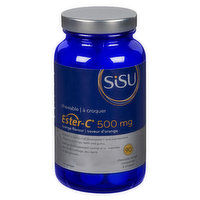 Sisu - Ester-C 500mg Chewable Orange, 90 Each