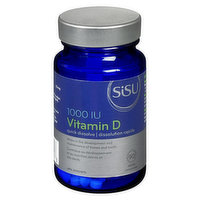 Sisu - Vitamin D 1000IU Quick Dissolve, 90 Each