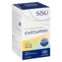 Sisu - Full Spectrum Curcumin, 30 Each