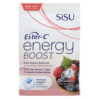 Sisu - Ester-C Energy Boost Wildberry, 9.2 Gram