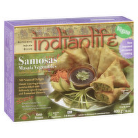 Indian Life - Samosas Masala Vegetables, 400 Gram