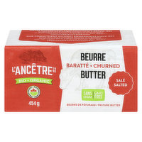 L'Ancetre - Butter Salted Organic, 454 Gram