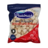 Frozen - Bay Scallops 40-60, 454 Gram