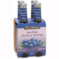 ITALISSIMA - Sparkling Blueberry Soda, 4 Each