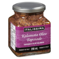 ITALISSIMA - Kalamata Olive Tapenade, 290 Millilitre