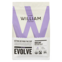 Cafe William - Decaf Medium Roast Beans Evolve, 300 Gram