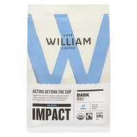 Cafe William - Dark Roast Beans Impact, 340 Gram