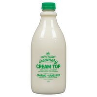 Happy Planet - Milk Cream Top Whole Non Homogenized Organic, 1.5 Litre