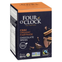 Four O'clock Tea - Tea Herbal Chocolate Spice, 16 Each