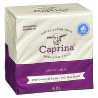 Caprina Caprina - Soap Shea Butter, 3 Each