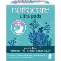 Natracare - Ultra Pads with Wings Long, 10 Each