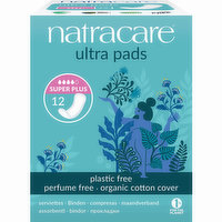 Natracare - Ultra Pads with Wings Super Plus, 12 Each