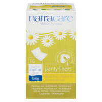 Natracare - Panty Liners Long, 16 Each