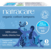 Natracare - Tampons Super, 10 Each