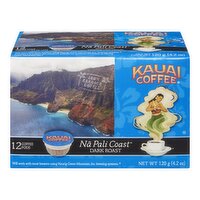 Kauai Coffee - Na Pali Coast Dark Roast K-Cups, 12 Each