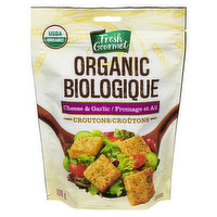 Fresh Gourmet - Organic Cheese & Garlic Croutons