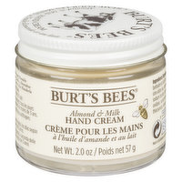 Burt's Bees - Beeswax Hand Cream - Almond Milk, 55 Gram