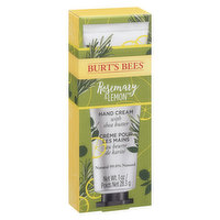 Burt's Bees - Hand Cream Rosemary & Lemon, 28 Gram