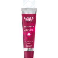 Burt's Bees - Squeezy Tinted Lip Balm, Watermelon Rush, 1 Each