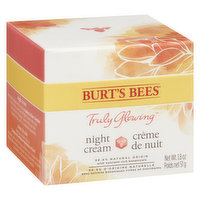 Burts Bees - Truly Glowing Night Cream, 51 Gram