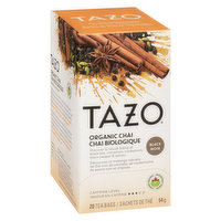 Tazo - Organic Chai Black Tea, 20 Each