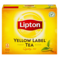 Lipton - Black Tea - Yellow Label, 100 Each