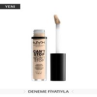 NYX - Can't Stop Won't Stop Contour Concealer - Light Ivory, 3.5 Millilitre