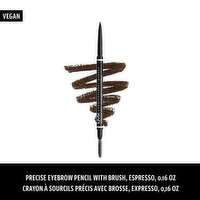 NYX - Micro Brow Pencil - Espresso, 0.09 Gram