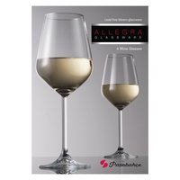 Allegra - White Wine Glasses, 4 Each