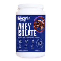 Lean Fit - Whey Isolate Chocolate, 916 Gram