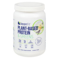 LeanFit - Plant-Based Protein & Greens Vanilla, 517 Gram