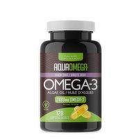 Aqua Omega - Omega 3 High DHA Vegan, 120 Each