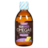 AquaOmega - Omega High DHA Lemon, 225 Millilitre
