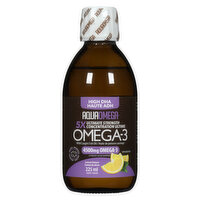 AquaOmega - Omega High DHA Lemon, 225 Millilitre