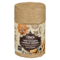 Cha's Organic - Fair Trade Cinnamon Quills, 25 Gram