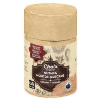 Cha's Organic - Nutmeg - Ground, 30 Gram