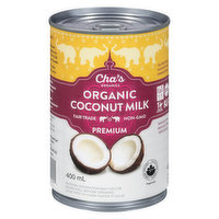 Cha's Organic - Coconut Milk, 400 Millilitre