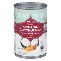 Cha's Organic - Coconut Milk Curry Masala, 400 Millilitre