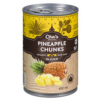 Cha's Organics - Pineapple Chunks In Juice