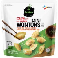 Bibigo - Mini Wontons Pork & Vegetable, 680 Gram