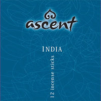 Ascent - Incense India, 12 Each