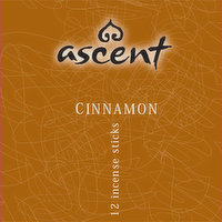 Ascent - Incense Cinnamon, 12 Each