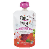 Once Upon A Farm - Apple Carrot Beet Ginger Flax, 85 Millilitre