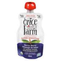 Once Upon A Farm - Smoothies for Kids - Berry Berry, 105 Millilitre