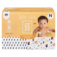 Hello Bello - Baby Diapers New Born - No Image, 96 Each