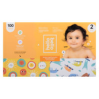 Hello Bello - Baby Diapers Size 2, 100 Each