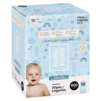 Hello Bello - Disposable Baby Wipes, 600 Each