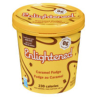 Enlightened - Keto Frozen Dessert Caramel Fudge, 473 Millilitre